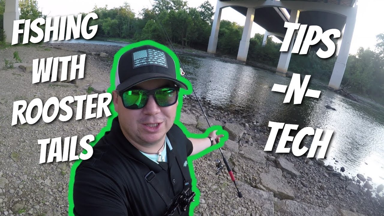 HOW TO Fish Rooster Tails ( Scioto River Smallmouth Bass) - YouTube