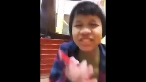 Aladin versi thoriq with adik adik, kocak