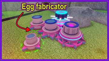Egg Fabricator showcase in Cube defence