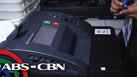 Comelec checking glitches in vote-counting machines days before election | ANC