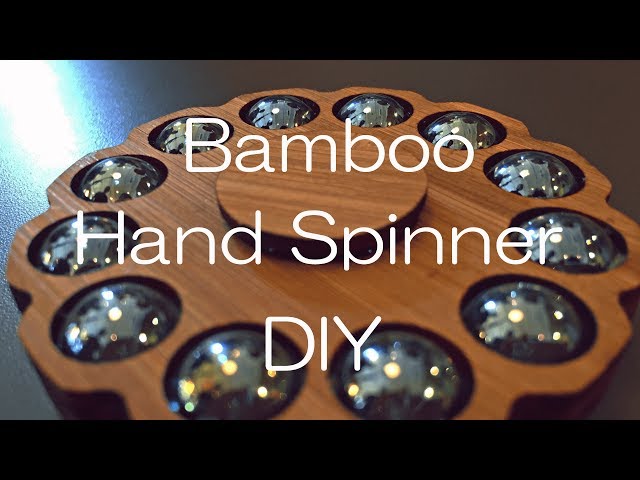 ハンドスピナー 手作り ベアリング無しで簡単手作りハンドスピナー - YouTube