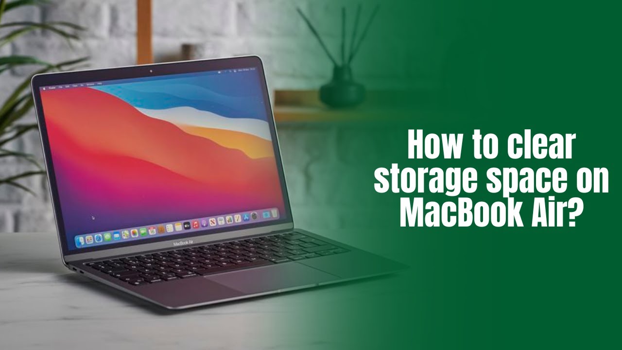 How to clear storage space on MacBook Air? - YouTube