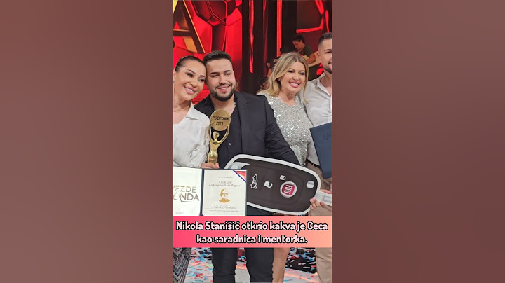 Pobednik OTKRIO TAJNU KAKVA JE CECA
