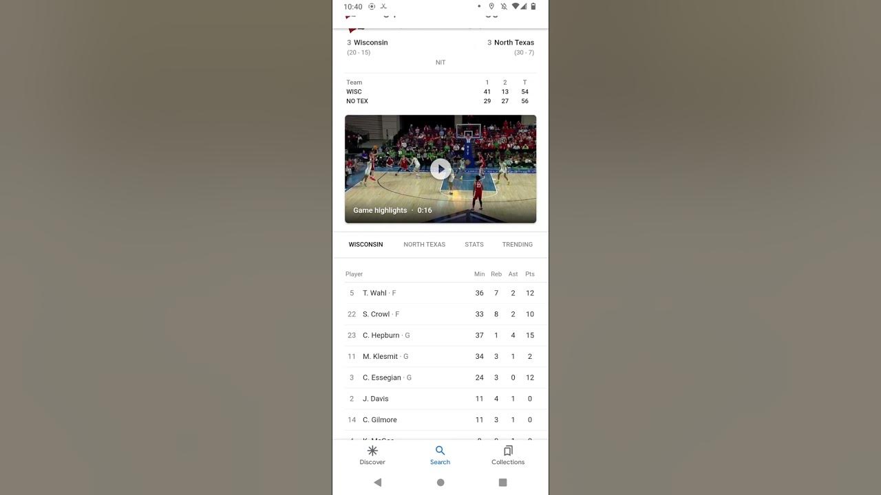 NCAA Men's basketball scores YouTube