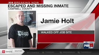 Kentucky State Police searching for escaped inmate