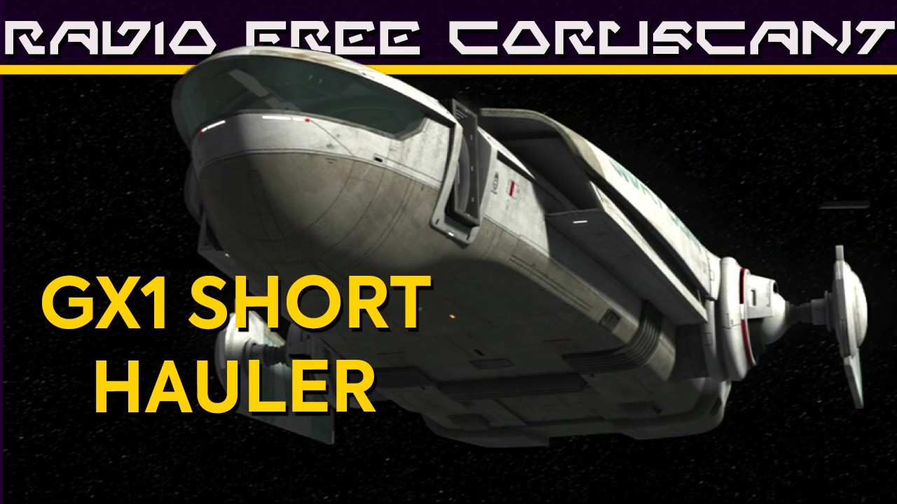 The Best Shuttle in Star Wars? GX1 Short Hauler | Star Wars Ship Breakdown