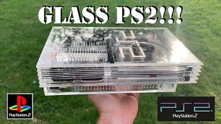 Glass Playstation 2!! Custom Hand Built!