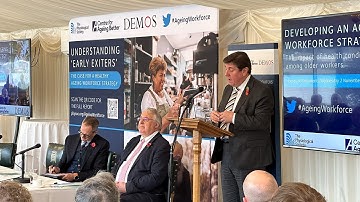 Ageing Workforce report launch, highlights and interviews