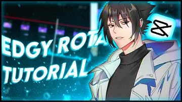 Edgy rotation like XENOZ - CapCut tutorial