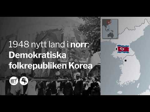Video: Nordkoreas Flagga Och Dess Historia