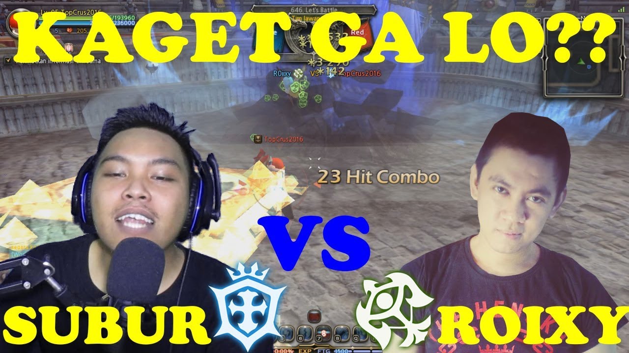 BALAS DENDAM!!! ROIXY VS SUBUR #2 - DRAGON NEST INA
