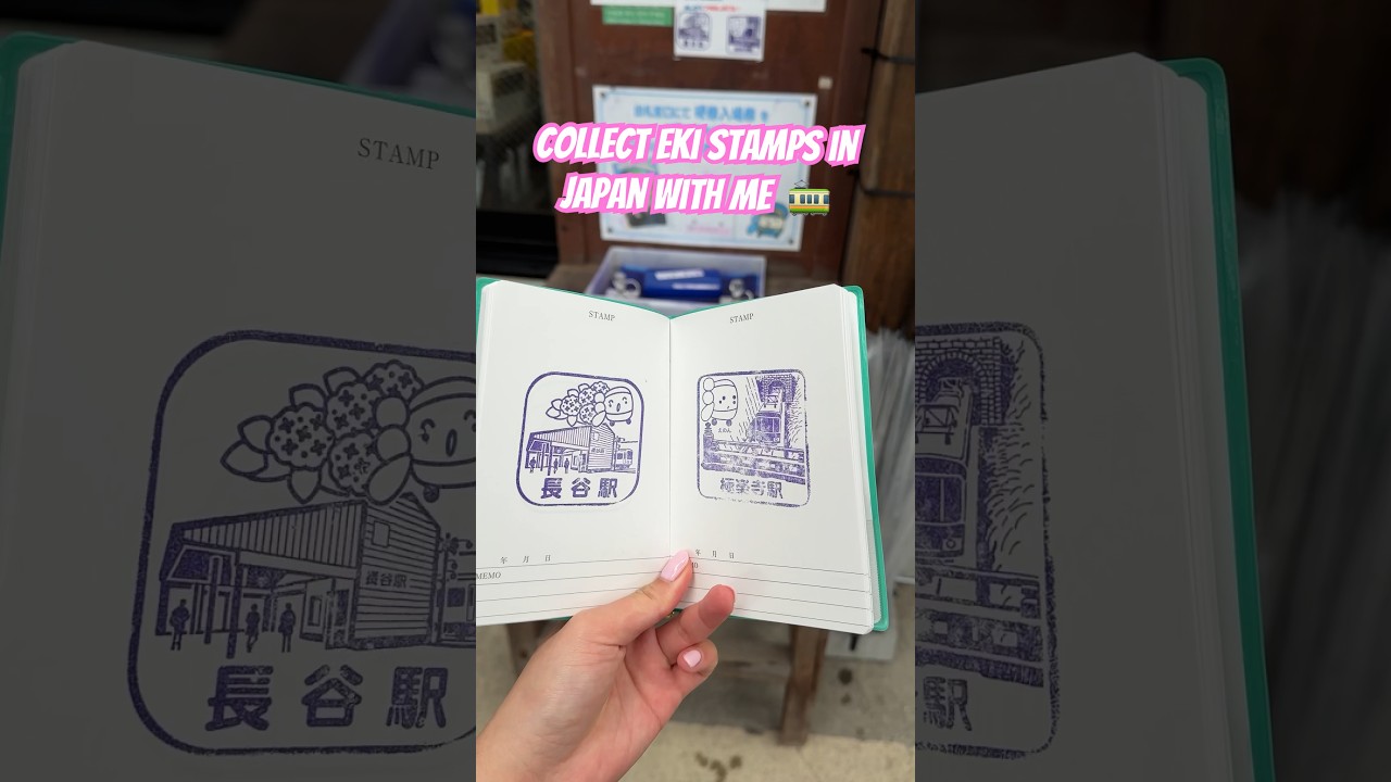 Fun Japan souvenir idea!!  collect eki stamps along the📍Enoshima