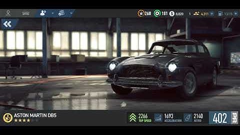 NFS No Limits | Aston Martin DB5 | Stage 4 Maxed