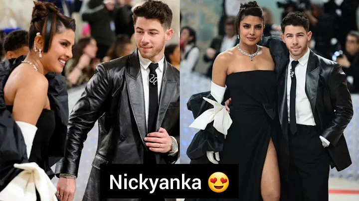 Priyanka Chopra And Nick Jonas Twin In Black For MET GALA 2023 | Nickyanka
