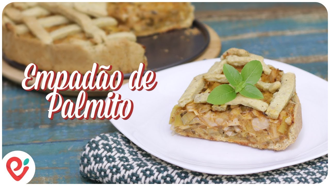 Empadão de Palmito (Vegan)