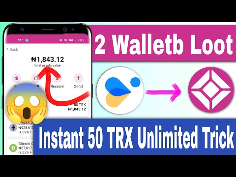Instant 50 TRX Unlimited trick Loot  Jesta wallet withdrawal process 