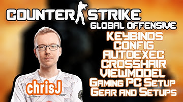chrisJ Counter Strike Global Offensive Settings, Keybinds & Setup 2020 Update