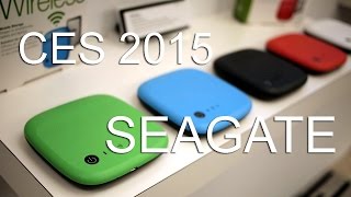 [HD] CES 2015 - Seagate Unveils Wireless and Personal Cloud Products