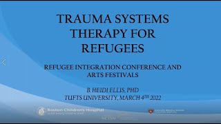 RIT Conference 2022 - Spotlight: Supporting Youth Refugees -- Trauma Systems Therapy