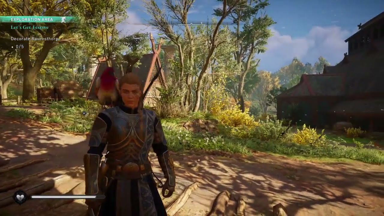 Assassins Creed Valhalla Ostara Festival-NEW Colourful Raven