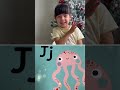 J for Jellyfish 🪼 | ABC Fun #shorts
