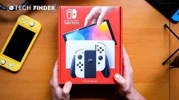 Unboxing the new Switch OLED model and first impressions