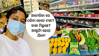 ଆମେରିକା ରେ ପରିବା କେତେ ଟଙ୍କା/Vegetable Price in America/ଆଶ୍ଚର୍ଯ୍ୟ ହେୟୀ ଯିବେ/Indian Grocery StoreInUSA