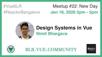 Design Systems in Vue by Nimit Bhargava