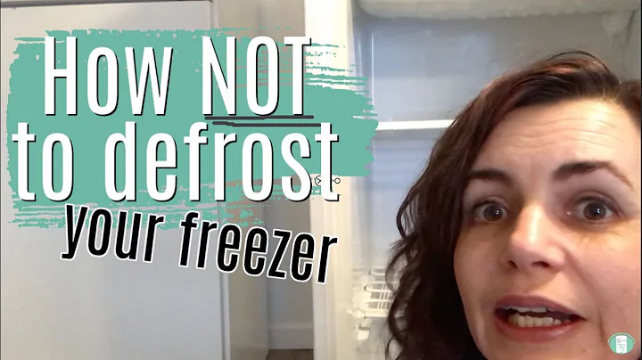 How NOT to Defrost Your Stand Up Freezer