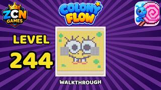 Colony Flow Level 244 Walkthrough | Full Solution
