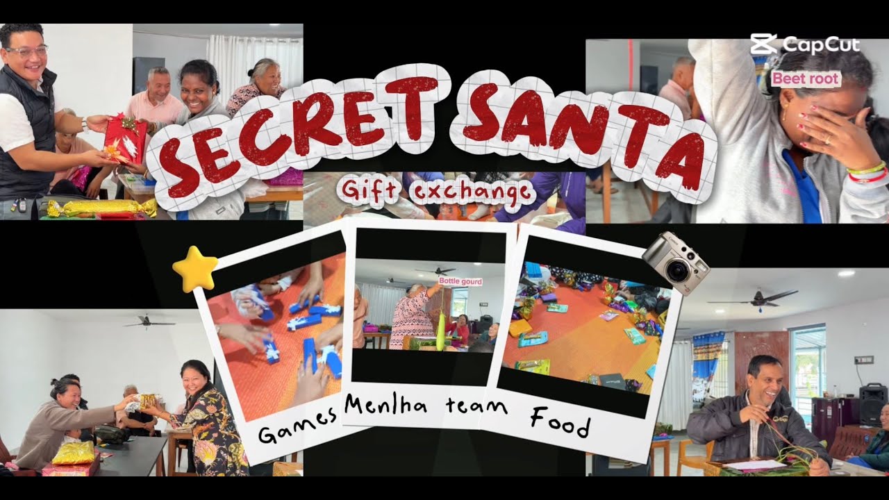 Secret Santa reveal | Gift exchange | Random games.... Menlha hospital team Odisha 