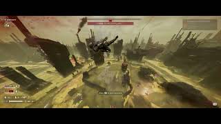 Helldivers 2 - Crushing A Tank And Immediately Flung Across The Map