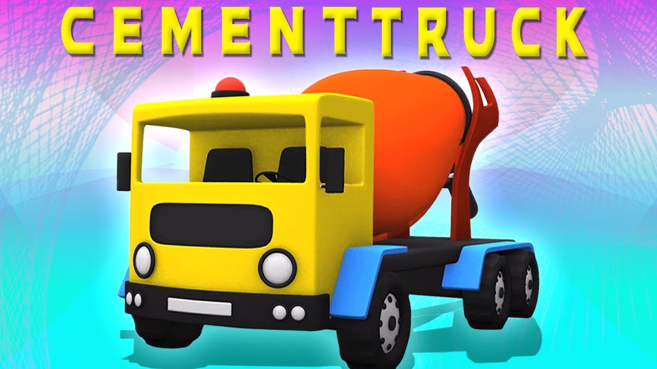 セメントトラック| トラックの動画| おもちゃのトラックの漫画 | Toy Trucks | Cement Truck Unboxing | Video For Kids
