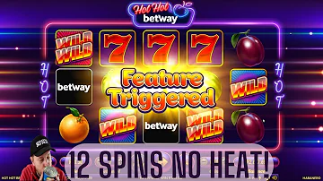 12 Free Spins with NO HEAT! Hot Hot Betway