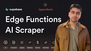 Scrape websites from Edge Functions using AI - JigsawStack & Supabase screenshot 3