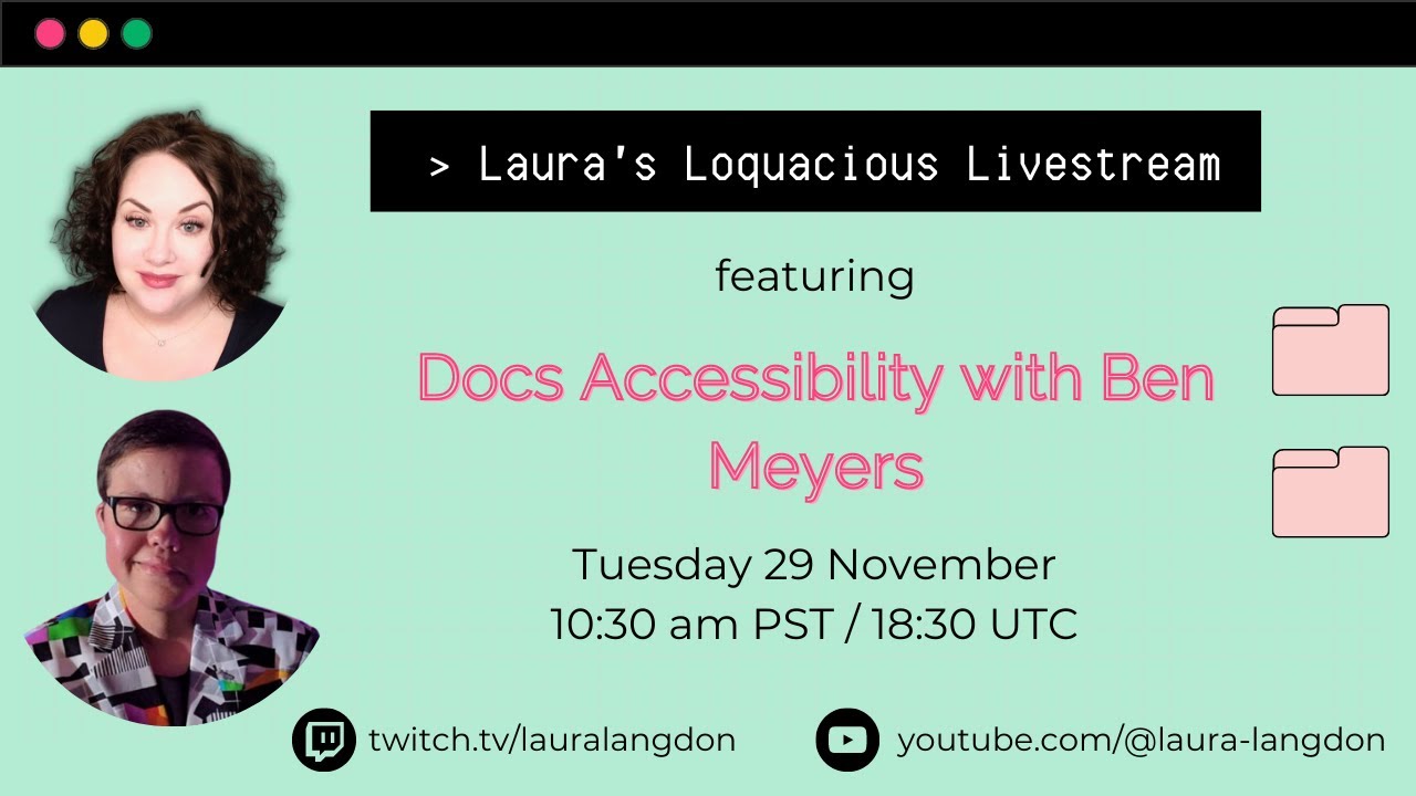 Docs accessibility with ben meyers youtube
