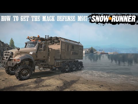 How To Get The NEW Mack Defense M917 SnowRunner Season 10 Update DLC Phase 10