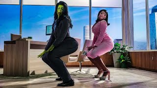 She-Hulk Twerks with Megan Thee Stallion - Post Credit Scene - She-Hulk: Attorney at Law (2022) Clip