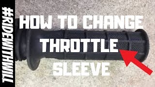 Motion Pro Throttle Tube Sleeve For 05-20 Suzuki DR-Z400SM DRZ400SM DRZ 400SM