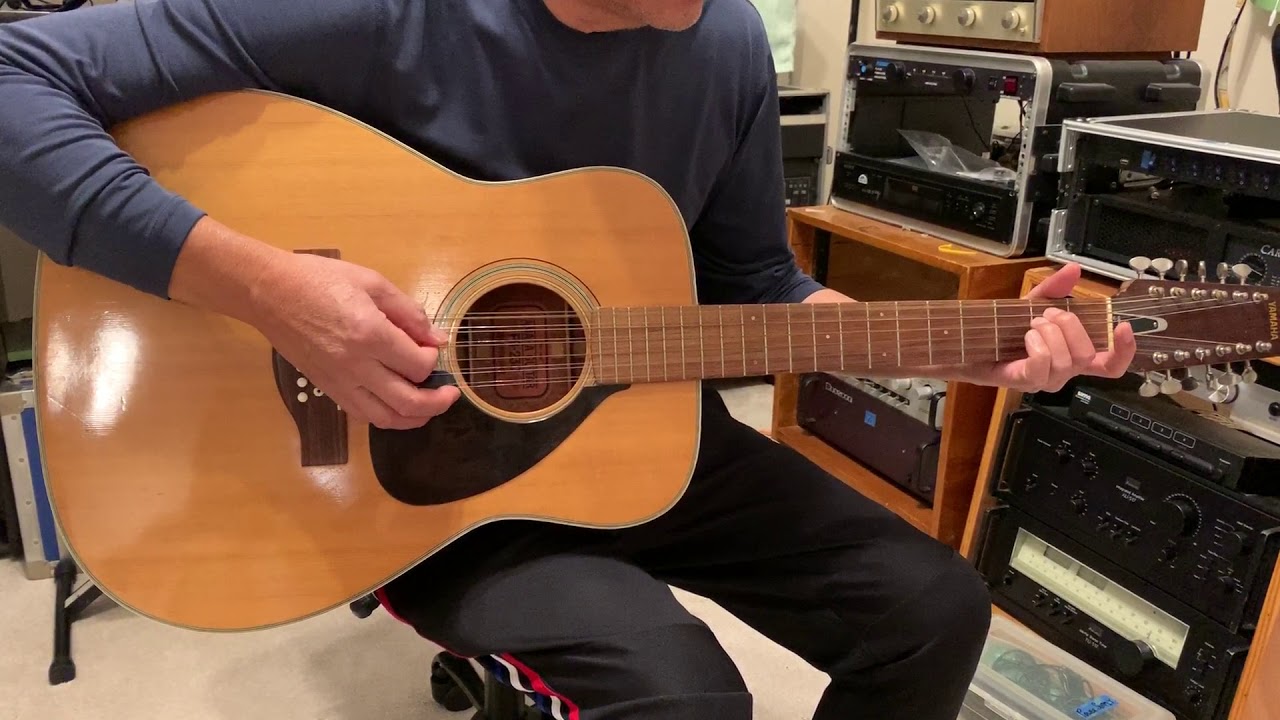 Yamaha FG-230 12 Strings Guitar - Sold - YouTube
