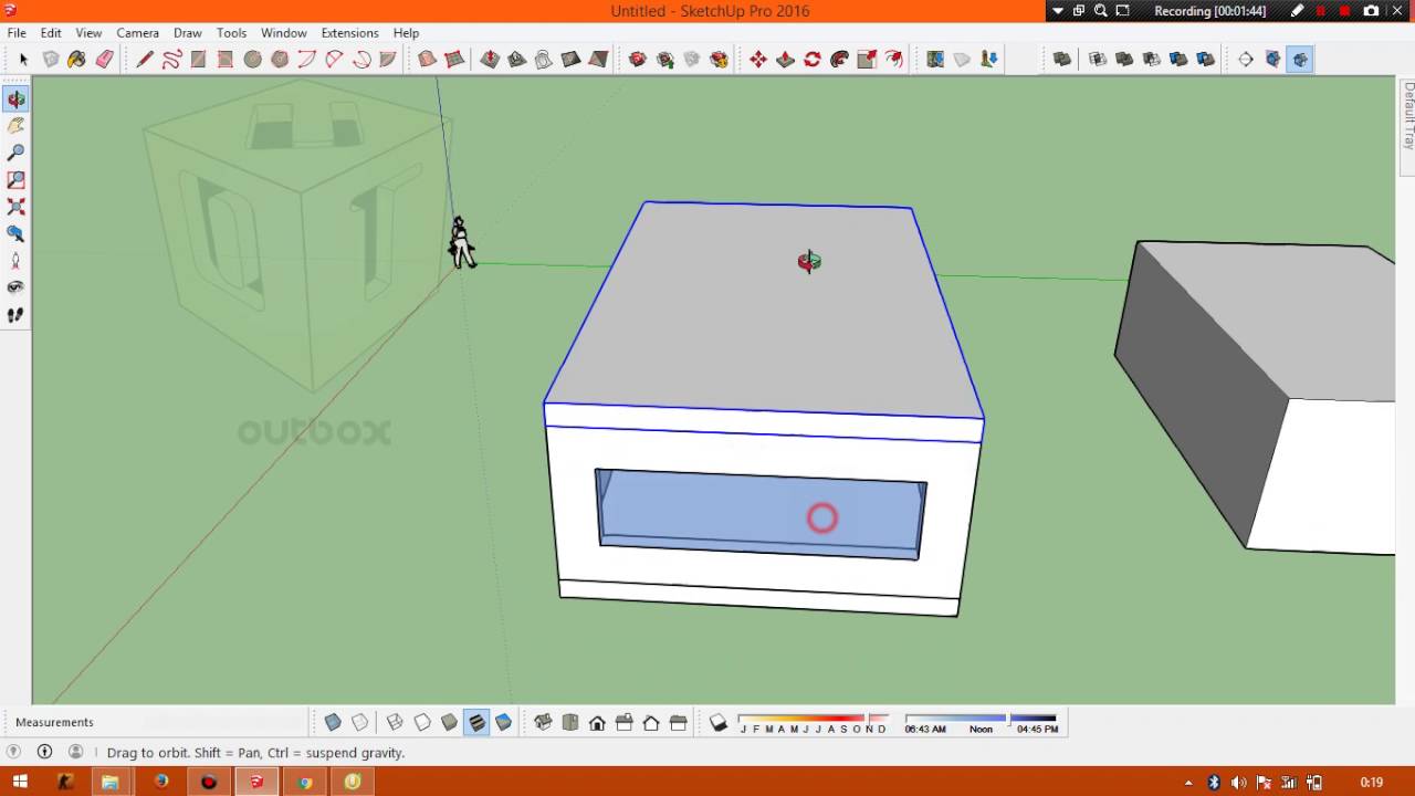 Fungsi Layer Pada Aplikasi Sketchup Youtube