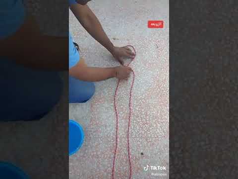 طريقه تعليق الزريعه بل الحبل