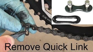 How to remove Shimano quick link screenshot 5