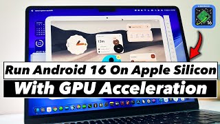 Install Android 16 on Mac (M1, M2, M3, M4) // Run Android 16 on Apple Silicon W/ Android Studio