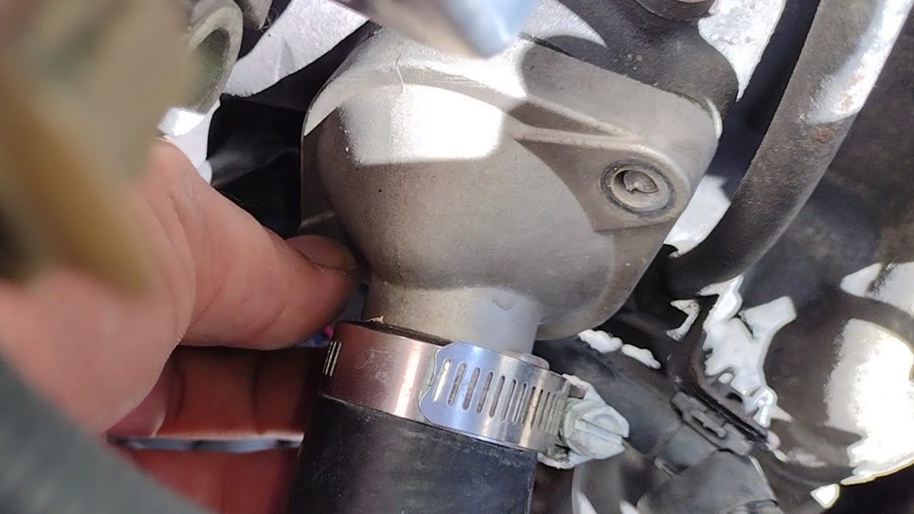 Toyota/Scion Thermostat Housing Stud Replacement - YouTube