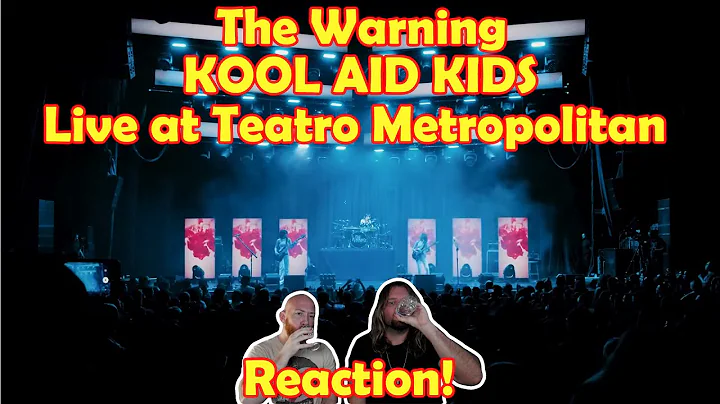 Musicians react to hearing The Warning - KOOL AID KIDS Live at Teatro Metropolitan CDMX 08/29/2022