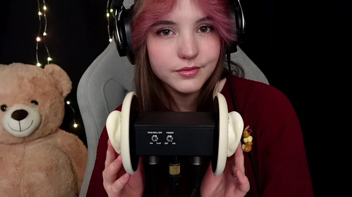 ASMR Ear Massage and soothing soft whispers 💤