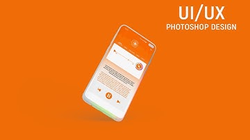 Music App UI Design | Photoshop CC Tutorial