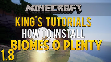 Minecraft 1.8: How to install Biomes O
