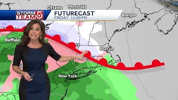 Video: Burst of snow to arrive late on New Year